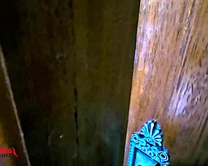 omg black stud grabs me in shower while cuck waits outside 😂🚿🍆 my brazilian wife body shakes interracial fun swings wild 😏💦👨🏿