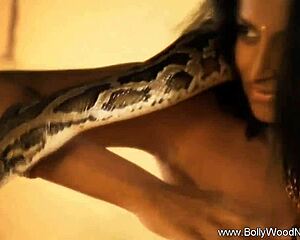 wanna watch exotic asian snake lover striptease nude sensually?