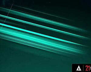 Sexy redhead Holly Molly double penetration bent over assfucking