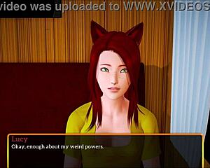 redhead teen with small tits plays naughty family game 353