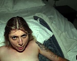 she just turned 18 this passionate blonde cutie loves rough interracial riding and submissive screaming