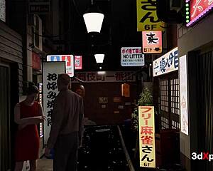 chieko bends over in tokyo capsule hotel for deepthroat blowjob cowgirl ride and doggystyle assfucking