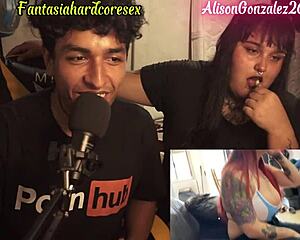 reacting to argentina's hottest porn then chubby alisongonzalez26 sucks my cock fantasiahardcoresex!