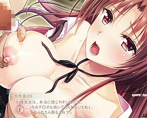 bound teacher nanao saionji gets tuned in bdsm refrain 😈🔒