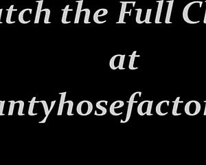 Carmen in pantyhose gives hot JOI with legs feet and nylons 😍🦵👣