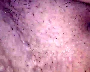 my colombian girlfriend masturbates hard squirting for me