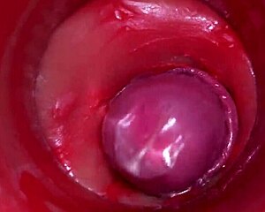 Camera deep in oiled pussy captures monster cock creampie orgasm in 4k