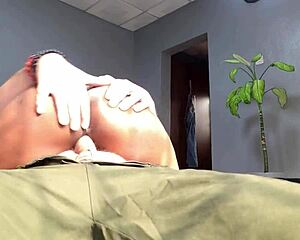 Sitting on Lou's face he licks me till I'm horny then I ride him till we cum