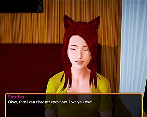 redhead teen with small tits plays naughty family game 353