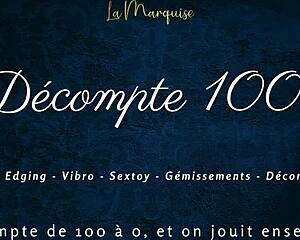 compte à rebours... stroke faster for my french joi voice dripping in your ear