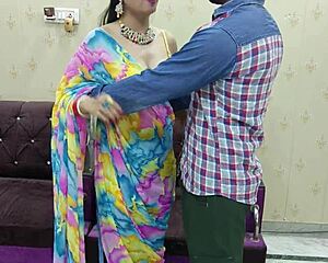 Beautiful indian teen punished hard by tailor riding his monster cock tight pussy