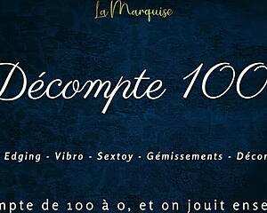 compte à rebours... stroke faster for my french joi voice dripping in your ear