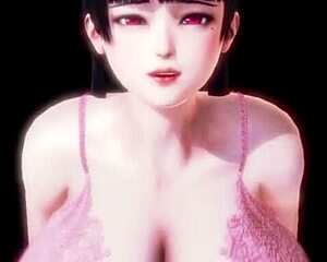 the skilled japanese masseuse gives a relaxing body massage game