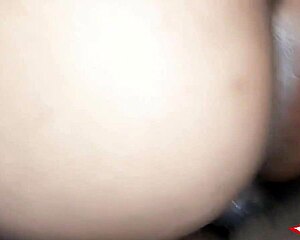 skinny ebony breakfast sex with monster cock