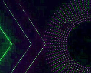 Shemale's tight asshole twitches next to her hard cock up close