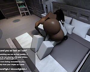 damn roblox thick ebony got me squeezin her huge tits while she shakes that big ass!