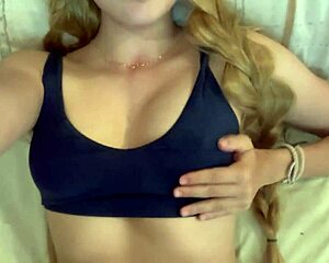 imagine her cute college pussy dripping in stepdaddy's room while big natural tits bounce in forbidden forest heat