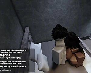 damn roblox thick ebony got me squeezin her huge tits while she shakes that big ass!
