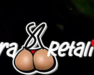 tinder date sara retali begs for sam bourne's vaginal creampie load