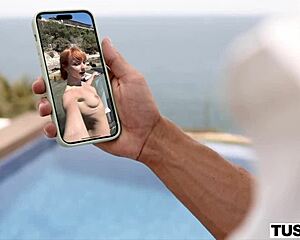 Dolly dyson bends for anal assfucking then rides cowgirl deep