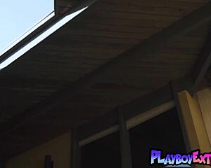 whoops, classy big tit milf renee olstead strips tits out playing guitar