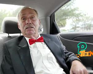 horny grandpa pounds teen with his old johnson!