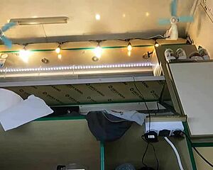 desperate for study cash, this panty-less euro teen slut flashes pussy upskirt