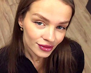 Married blonde neighbor sucks monster cock deep for light bulb favor!