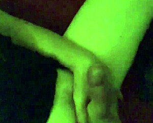 check out stephanie clover's beautiful shemale face hiding that hard cock while small tits tease