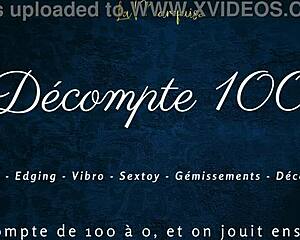 compte à rebours... stroke faster for my french joi voice dripping in your ear