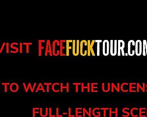 Throats Slammed Hard! Naughty Latina BFFs Face Fucked in Homemade Threesome Chaos