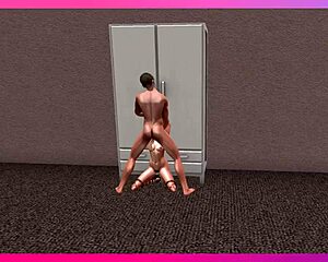 Leo pounds Vancy's pussy hard in hotel then blasts cum on her face right?