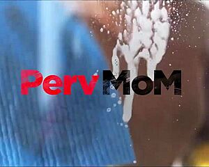 StepSon Obsesses Over MILF Tits, Gets Therapy from Two Massive Pairs in Creampie 3some