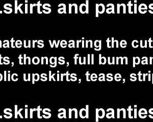 What if I flash these wet panties under my skirt?