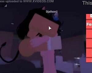 ¡Roblox Stranger Pounds My Big Tits Ass In Wild Porn Fuck!