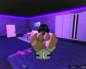 that slut kept begging for days so i finally railed her all night long in roblox condo