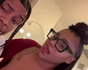 BIG TIT BBW Squirts hard on Lil D in cheating MILF creampie frenzy trailer