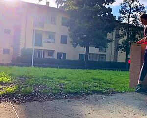 I'm running wild in the park fucking strangers like a total anal slut!