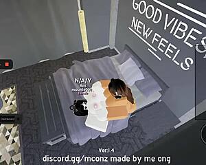 horny futa roblox girl pounds best friend pussy till she cums hard