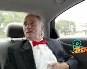 horny grandpa pounds teen with his old johnson!