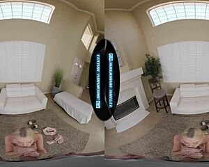 hey cute pigtailed roommate late on rent again wanna suck my monster cock and fuck missionary pov skylar storm lethalhardcorevr