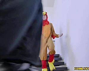 four teen girls kneel sucking monster cocks cowgirl riding rough doggystyle