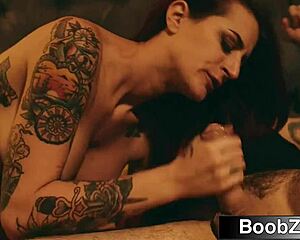 damn rough passionate pounding with tattooed redhead wife cures my insomnia best