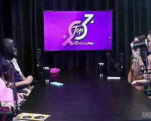 bbc stud fucks two horny brazilian housewives live on cam right in front of their cuck husbands