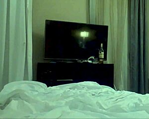 Hotel staff catches fat white slut deepthroating monster BBC wildly