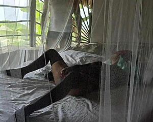 hey stepsis need help with that vibrator in your wet pussy?