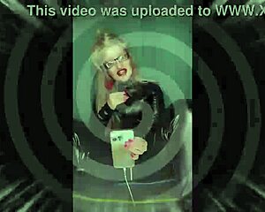 sissy gets BIMBO office INSPECTION from femdom boss at work