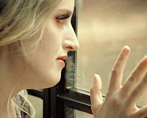 Charlie forde moans needy fingering pussy with dildo in lingerie