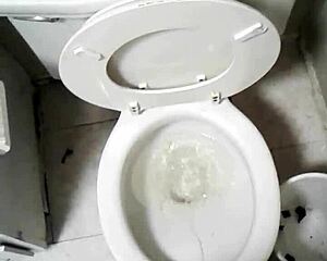 Nude Model Triggers Wild Piss Shower In Steamy Bath Scene