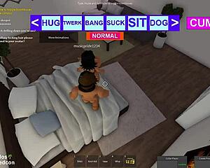 Young roblox whore begs for big cock pounding part 2